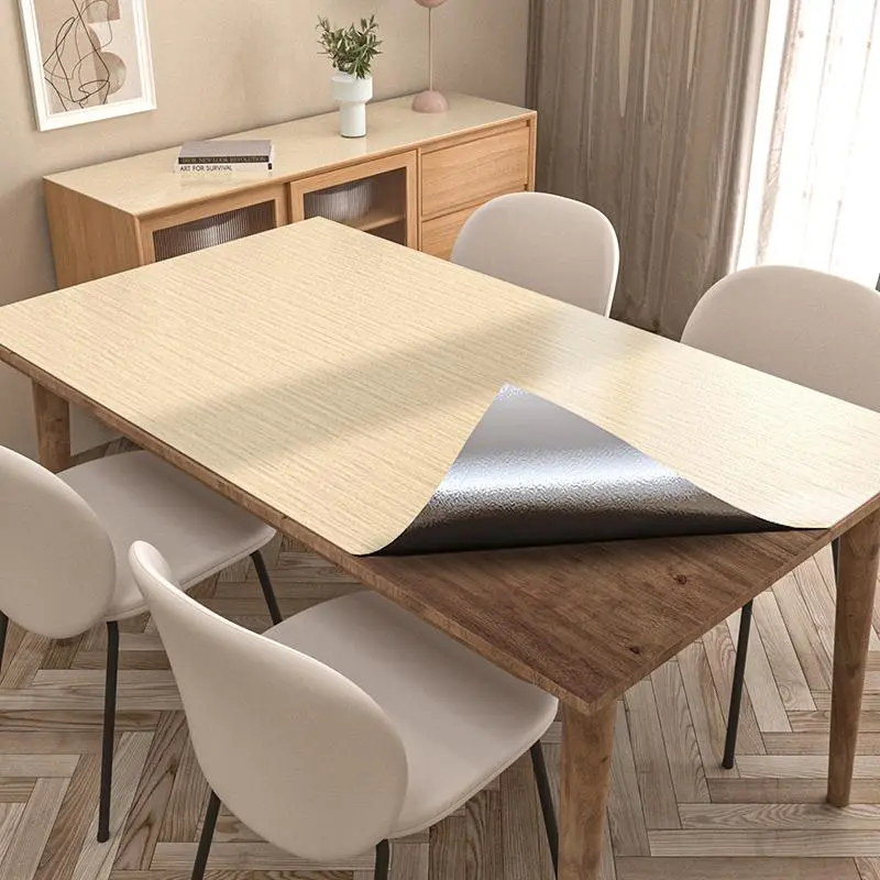 Self-Adhesive Wallpaper, 1 Roll Removable PVC Wallpaper, Wood Grain Pattern Furniture Refurbished Sticker, for Desktop, Countertop, Wall, Peel and stick wallpaper designs