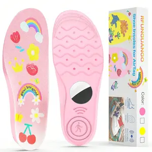 RFUNGUANGO Insoles for Airtag Hidden Holder, Tracker Devise Case for Kids, Comfortable Inserts for Shoes
