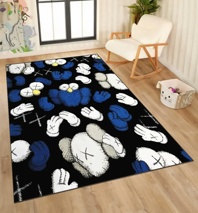 Hypebeast DOORMAT, Bearbrick DOORMAT, Hype beast DOORMAT, Hypebeast carpet, Hypebeast Decor, Machine Washable Rug,gift hype DOORMAT