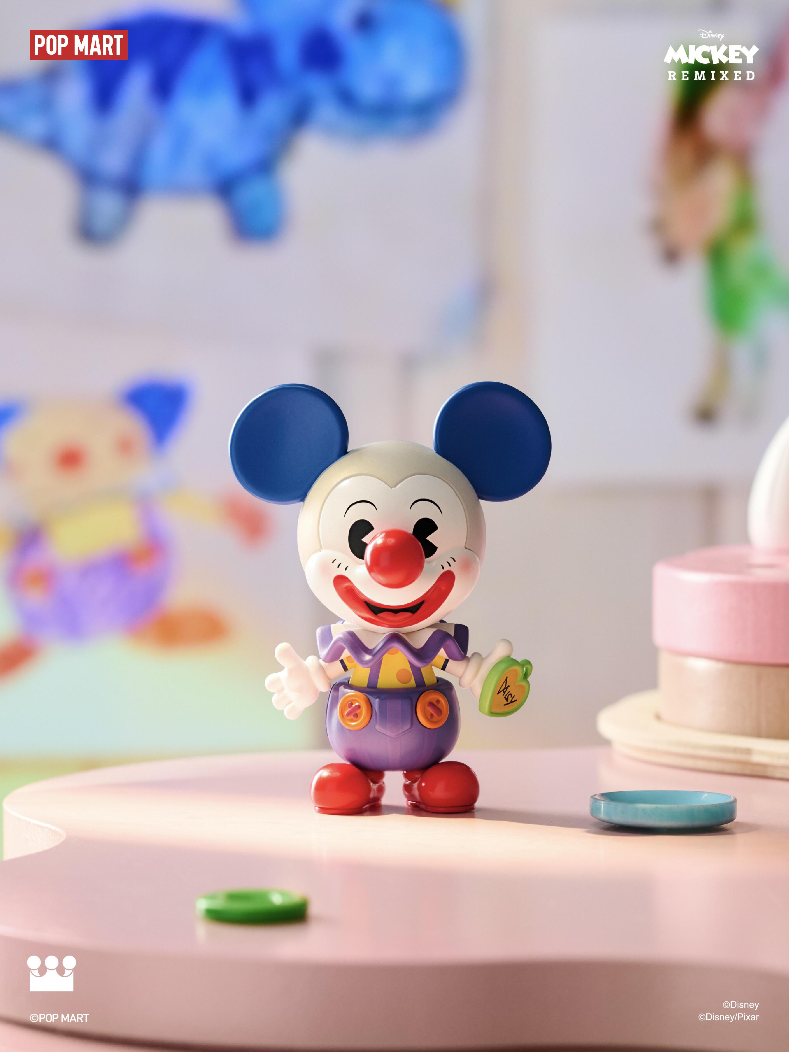 Pop Mart Mickey Meets Pixar Series Figures Blind Box Collectible Pack Limited Edition Box