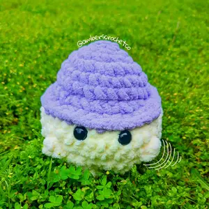 Soft Cottagecore Crochet Mushroom Plush: A Cozy Woodland Companion