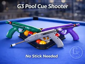 G3 Cue Gun Pool Shooter – Choose Your Color | Fun New Way to Play Pool