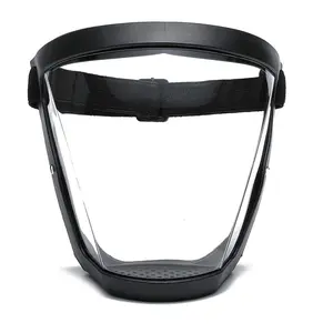 Full Face Shield, Reusable Protective Anti-Fog Transparent High-Definition Platic Face Shield with Adjustable Band Super Protective Face Shield for Unisex and Adultel