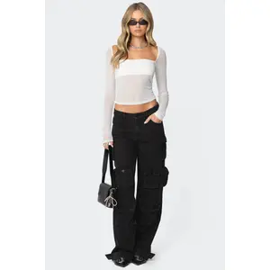 Oversized Boyfriend Cargo Jeans