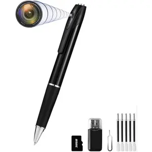 Mini Camera Small 1080P Portable Security 32GB Cam Pen| Home Security Mini Nanny Camera