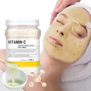 Fokiabin VC Jelly Mask - Facial Peel-Off Skincare Gel | Smooth Silky Skin, 24H Moisture & Glow | All Skin Types with Comfort
