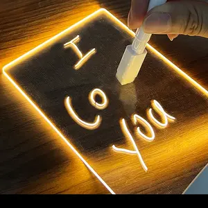 Creative Note Board Creative Led Night Light USB Message Board