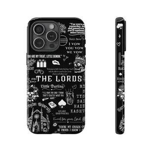 The L.O.R.D.S Phone Case Book Lovers Suitable for iPhone 17-11 Pro Max/Plus and  Samsung Galaxy S23-25, Barrington Uni Phone Case, Shantel Tessier
