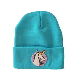 Get Gnarly Unicobb Teal Beanie