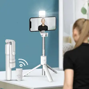 Rotatable Selfie Stick Tripod with Remote