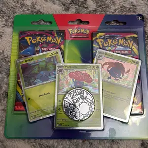 Pokemon TCG Mega Evolution 2 Pack Blister Oddish Gloom Vileplume Promo SEALED Trading Card Game Cards Final sale item can't be returned
