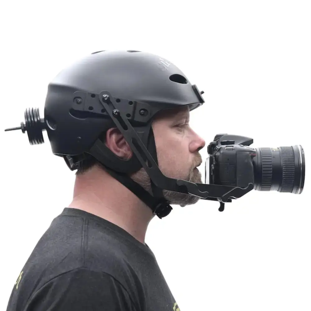 Glide Gear POV 100 Video Camera DSLR Point of View First Person Helmet Rig