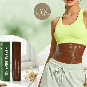 PYR KNIGHT 1 Roll Plastic Body Wrap,Body Contouring Film,PE Material,Waist Leg Stomach Wrap Band Compression Shapewear,Warm and comfortable,Stretchy & Durable,Easy to Cut  ,perfect for Valentine's Day, Mother's Day, Christmas, and more.