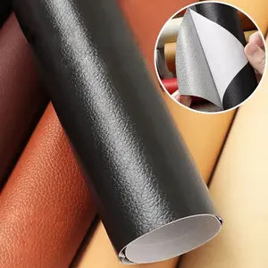 Self Adhesive PU Artificial Leather Patch 50x137cm for Sofa Repair Furniture Table Chair Car Seat Bag Shoe Bed Fix Mend Thin Durable
