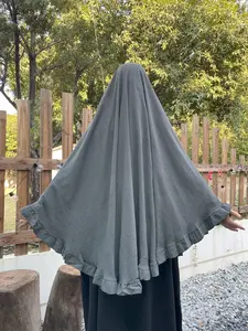 Fashion Casual Lace Ruffle Scarf Headband, Elegant Women's Accessory for All Seasons, Stylish and Comfortable Design