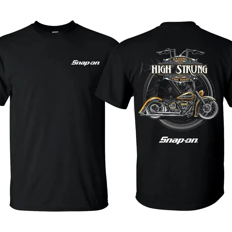 [Sale Up To 50%] Snap-On High Strung T-Shirt – Trucks Lover Tee for Men, Premium Streetwear Top, Rugged Garage Workwear Style