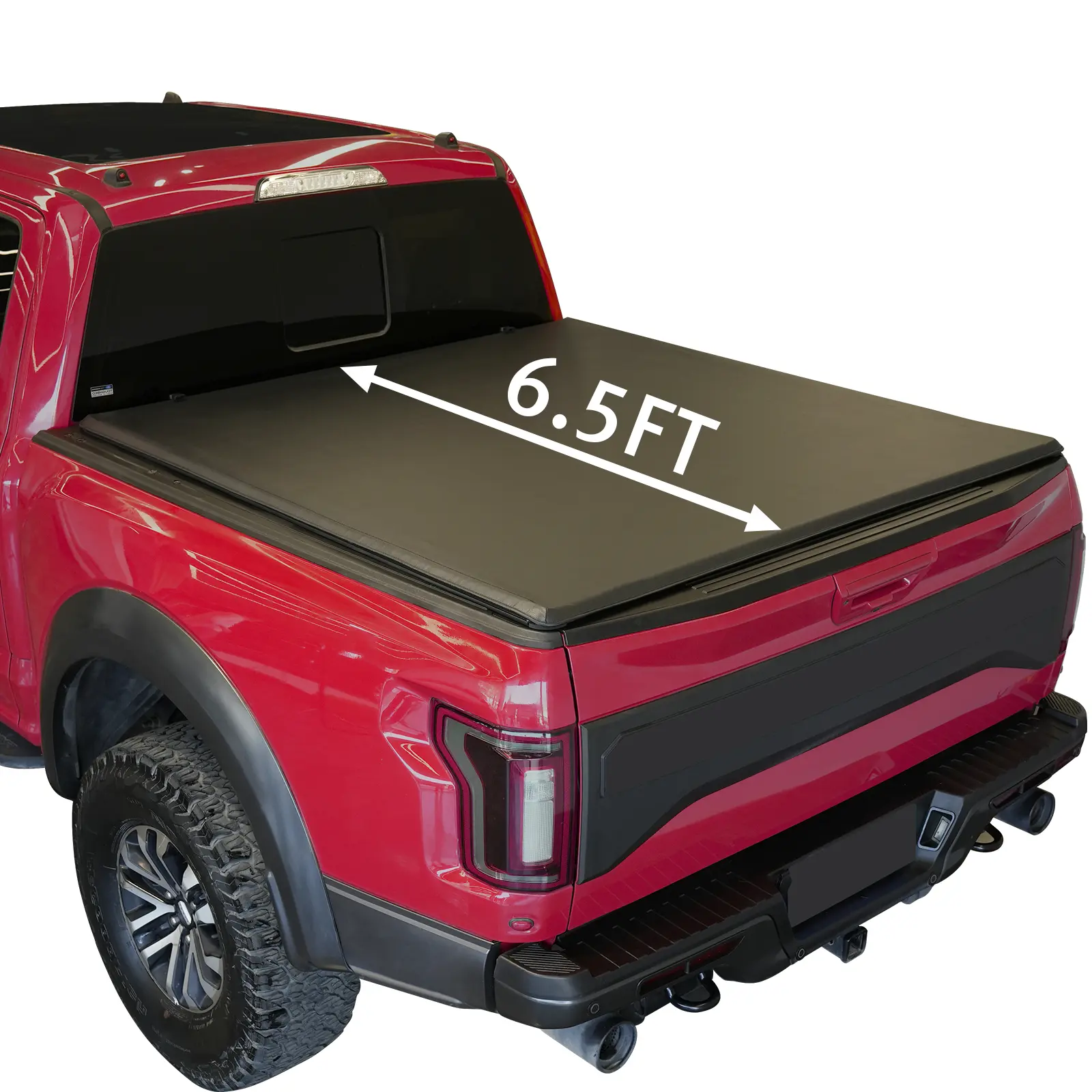 Perfit Liner Vinyl Truck Bed Tonneau Cover - Waterproof, Clamp Mount, Soft Roll Up, Easy Installation with Velcro Straps, Bedspread for 1997-2003 Ford F-150, 2004 F150 Heritage Styleside/Fleetside (Not for Flareside/Stepside) 6.5 FT (79 in) Bed