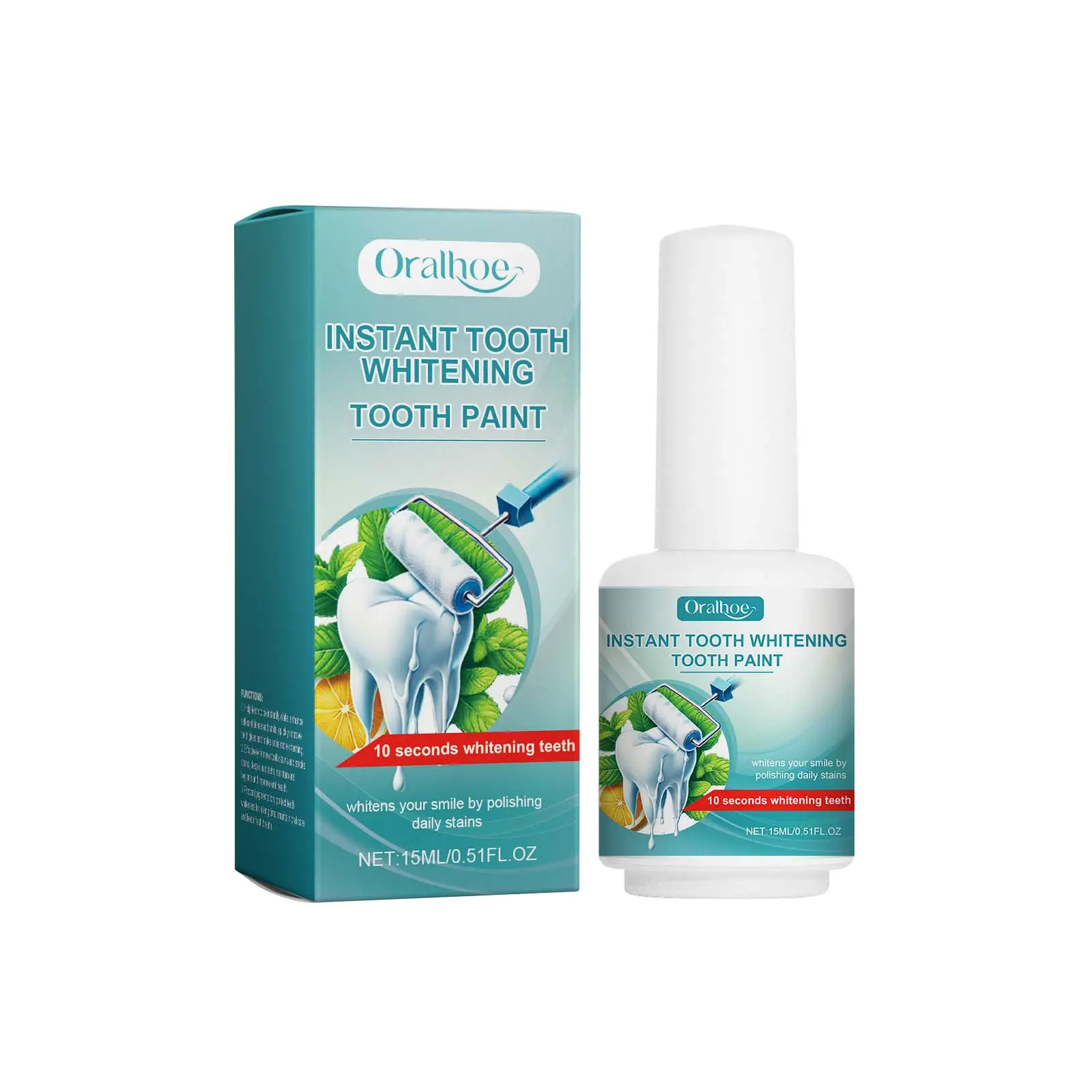 Oralhoe Tooth Stain Removal Paint Clean Teeth Stains And Dirt Care Dental Hygiene Natural Shine Dental Care