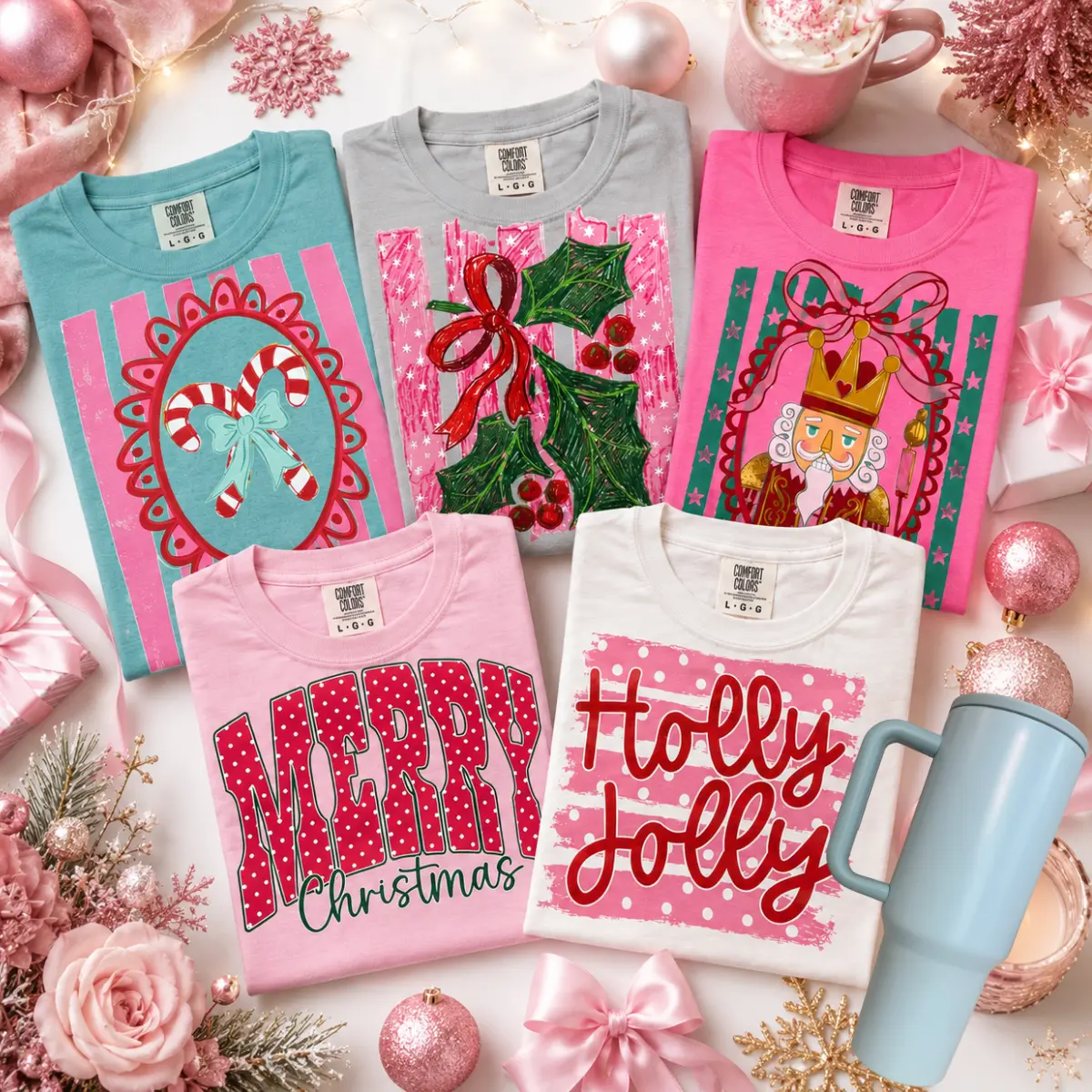 Pinkmas T-shirt set