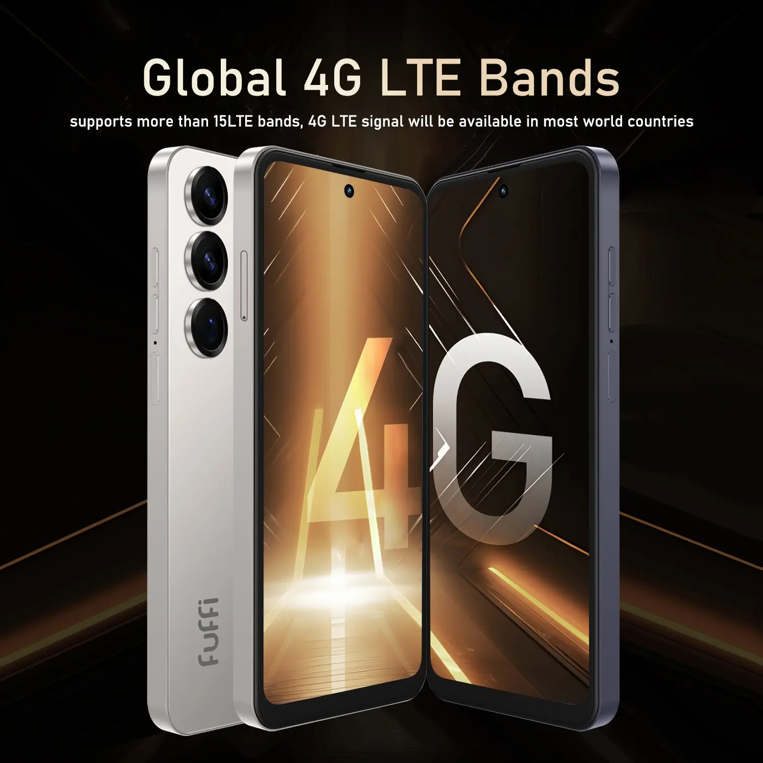 Fuffi 4G Smartphone, Dual SIM Android Mobile Phone, Dual Card
