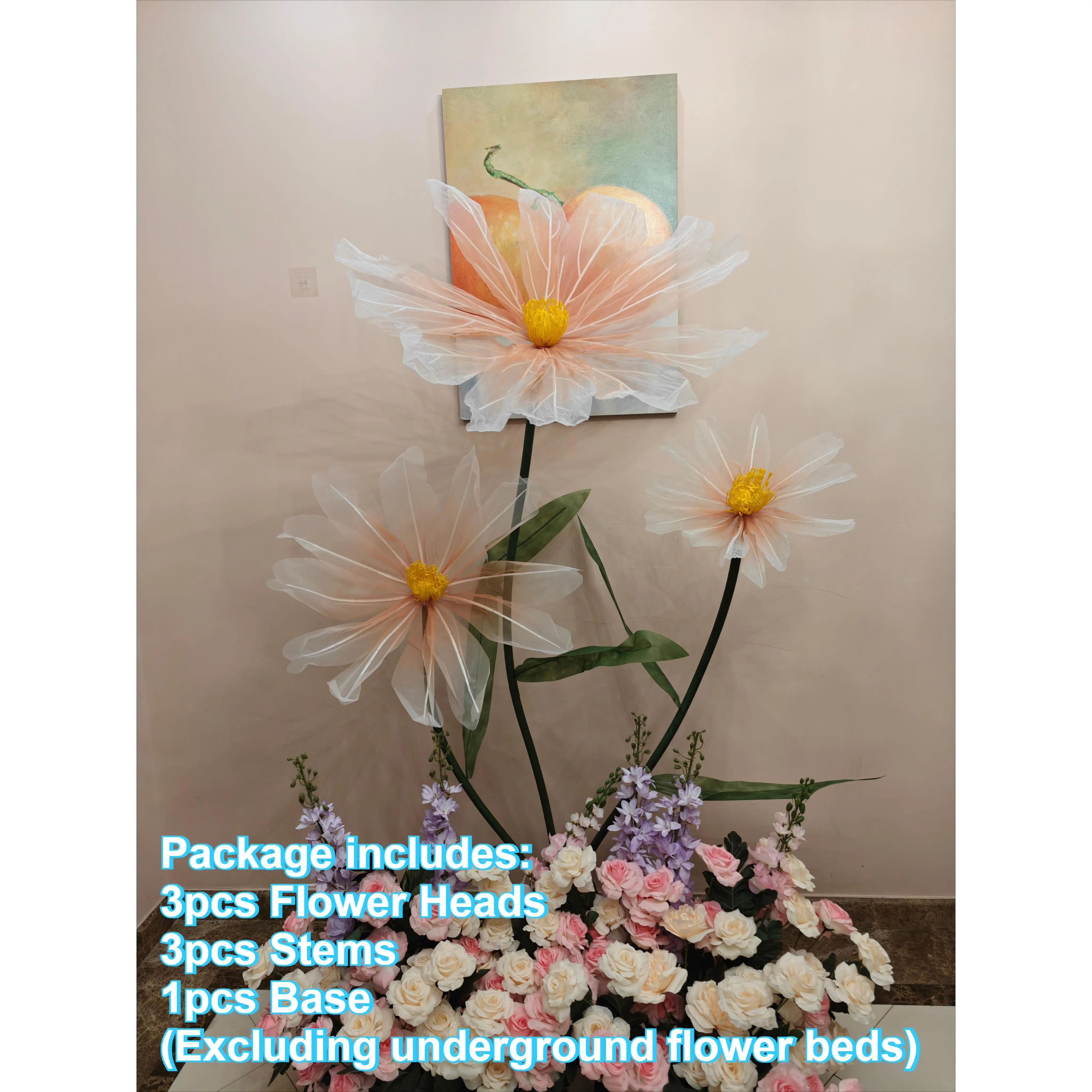 3 Flowers and Base E