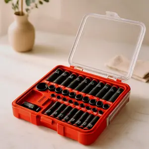 3D Printed Packout Insert for Milwaukee 43PC 3/8in Impact Socket Set Organizer Tray Made in USA