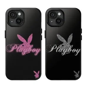 Couples Playb0y Bunny Tough Phone Case Trend - Phone Cases Phone Cover Hard Case Tough 2-piece Phone Case Protection Wireless