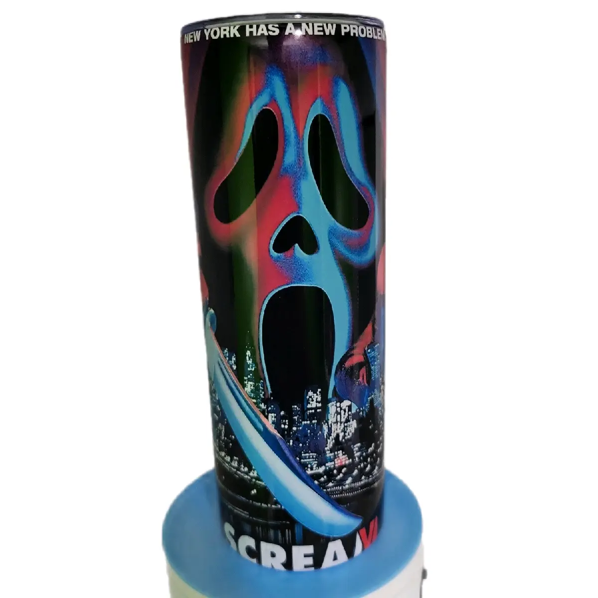 Scream 6 VHS Inspired 20oz Sublimation Tumbler Water Bottles