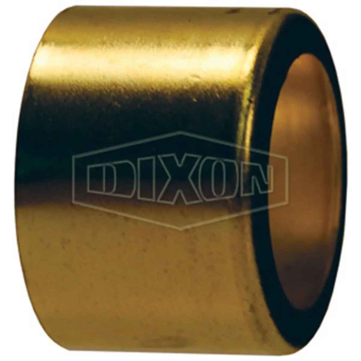 Dixon 212 MAIN Medium Gauge Brass Ferrules - 0.900 in ID, 0.844 in Length, 0.024 in Metal Gauge, 0.693 in Spec, for Household Appliance Fluid System Parts & Medium Weight Water Hoses