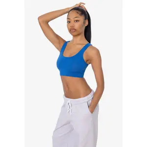 8383 - Cotton Spandex Tank Crop Top