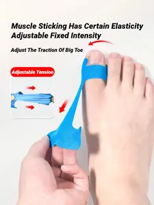 Walk Pain-Free Again! Our Pre-Cut Hallux Valgus Tape Works Like Magic Skip the Messy Tape Cuts: Our Pre-Cut Strips Fix Hallux Valgus in Seconds