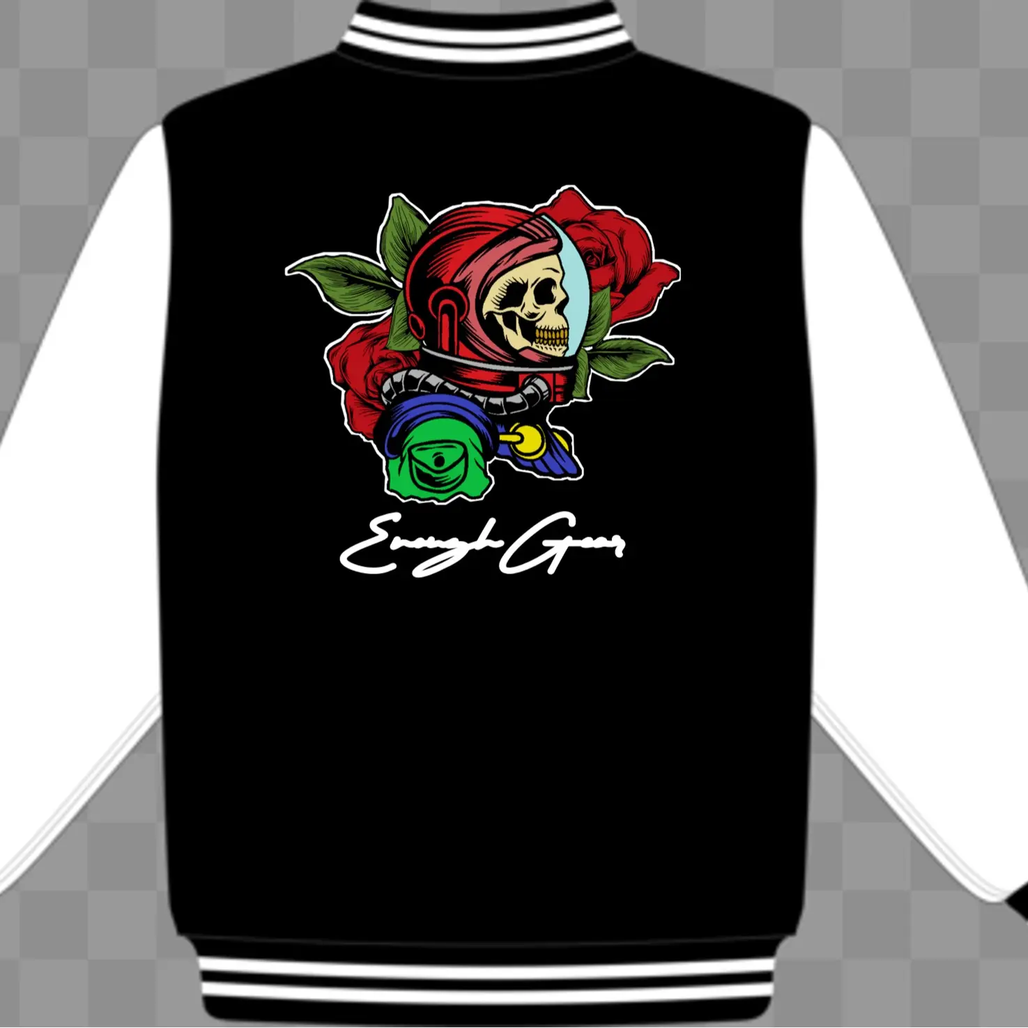 ASTRO SKELTON LETTERMAN JACKET