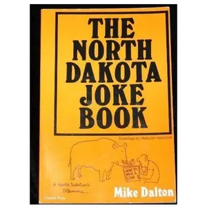 USED-The North Dakota Joke Book by Mike Dalton (Paperback)