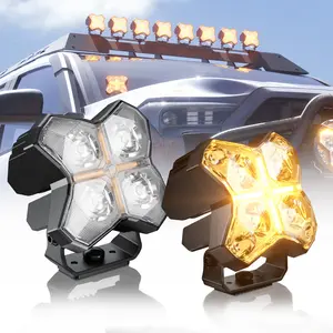 AUXITO X-Plore 1 Series |3.5" Ditch Light Pods Spot/Driving Beam + Amber DRL
