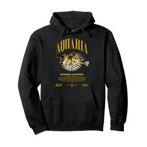 Porcupine Puffer Fish Fish Keeper Modern Streetwear Pullover Hoodie - Hufsakha Shop Eb0ctb9fh9r