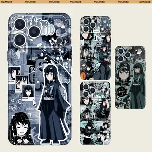 DS Anime-Style Muichiro Custom Case for iPhone 11 12 13 14 15 16 PLUS 17 17AIR 17 PRO MAX CASE GMPT7-10