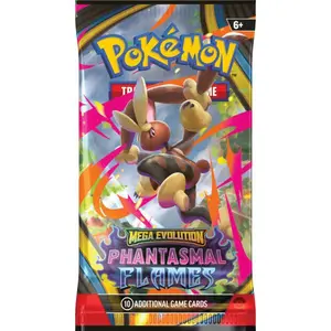 Pokemon Mega Evolutions Phantasmal Flames Booster Packs