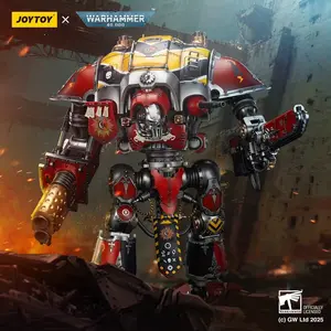 JOYTOY Action Figures Warhammer 40K 21inch Imperial Knights House Raven Knight Errant 1/18 Movable Model Collectible Figurine