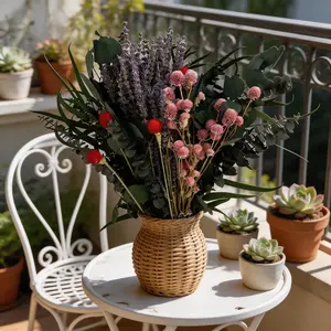 Spring Renewal Dried Floral Arrangement – No Water Needed