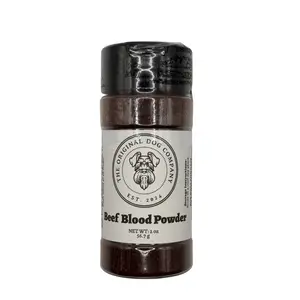 Freeze-Dried Beef Blood Powder for Dogs & Cats | Natural Meal Topper