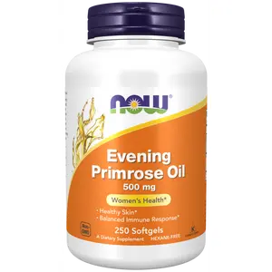 Evening Primrose Oil 500mg - 250 Softgels (NOW Foods)