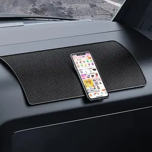 1pc Car Non Slip Mat Sticky Anti Slip PVC Pads Heat Resistant Car Dashboard Phone Sunglasses Holder Car Styling Lnterior