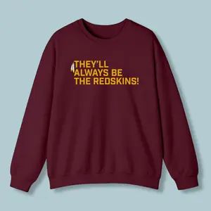 Washington Redskins HTTR Sweatshirt, Vintage Football Crewneck, Retro Sports Fan Pullover, Unisex Fall Winter Top, Classic Team Graphic