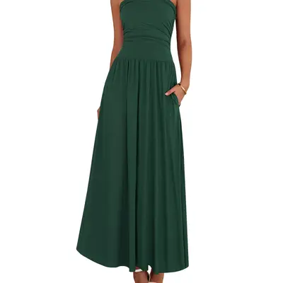 Red Maxi Dress Amazon - TikTok Shop