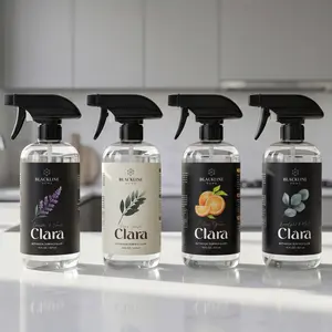 BLACKLINE Clara Home Cleaner – Plant-Based Multi-Surface Cleaner with Streak-Free Finish and Signature Premium Scents