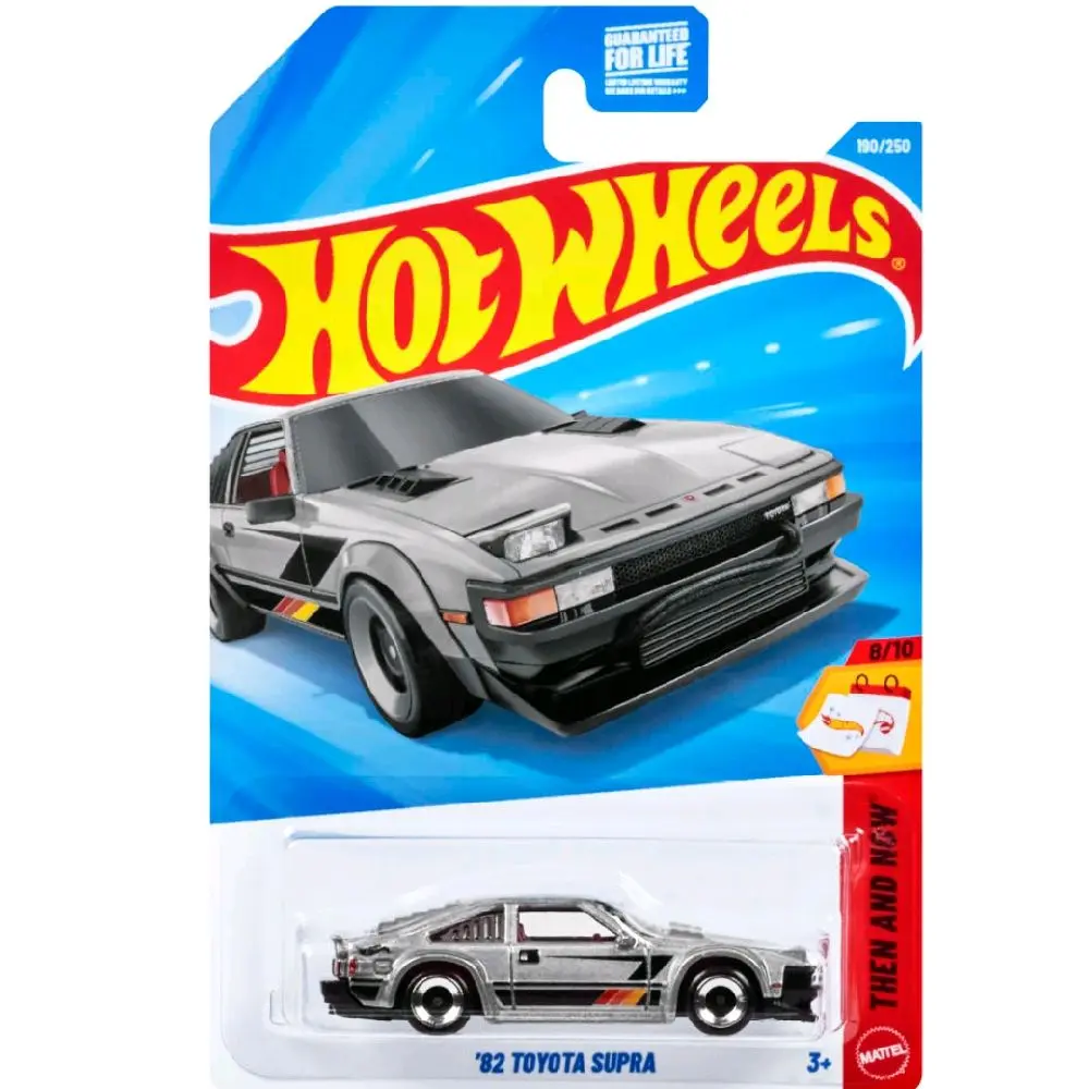 HOT WHEELS 2026 '82 Toyota Supra Silver New Car - Collector's Edition Model Car for Display, Collectible Diecast Toy