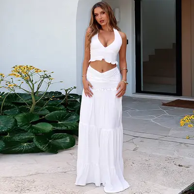 Skirt Outfit Ideas Maxi TikTok Shop