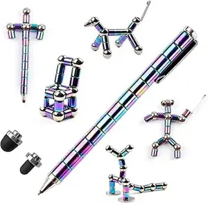 Pen , Magnetic Metal Pen Fidget Pen Decompression Magnetic Metal Pen Creative Writing Magnet Ballpoint Pen