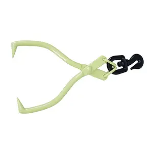 212 MAIN Timber Tuff TMW-02 Swivel Grab Skidding Tongs - Steel Construction, Powder Coated, Outdoor Leisure Skidding Equipment