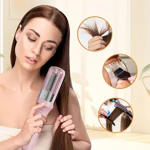 Cordless Split End Hair Trimmer Rechargeable Home Tool Hair Clipper For Dry Damaged Splitting Broken Brittle Straight Curly Frizzy Beauty, Remove Damaged Hair, Repair Hair Care Treatment Crushing Device Razor Handle